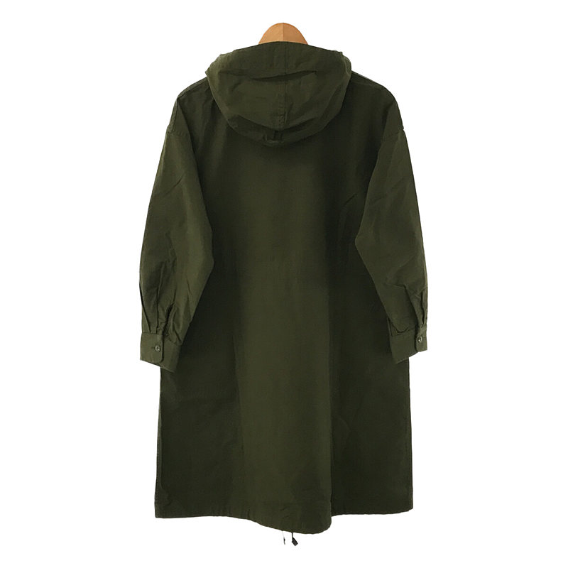 Engineered Garments / エンジニアドガーメンツ Cagoule Dress カグール ドレス コットン リップストップ ミリタリー ロング スモッグ アノラック ワンピース