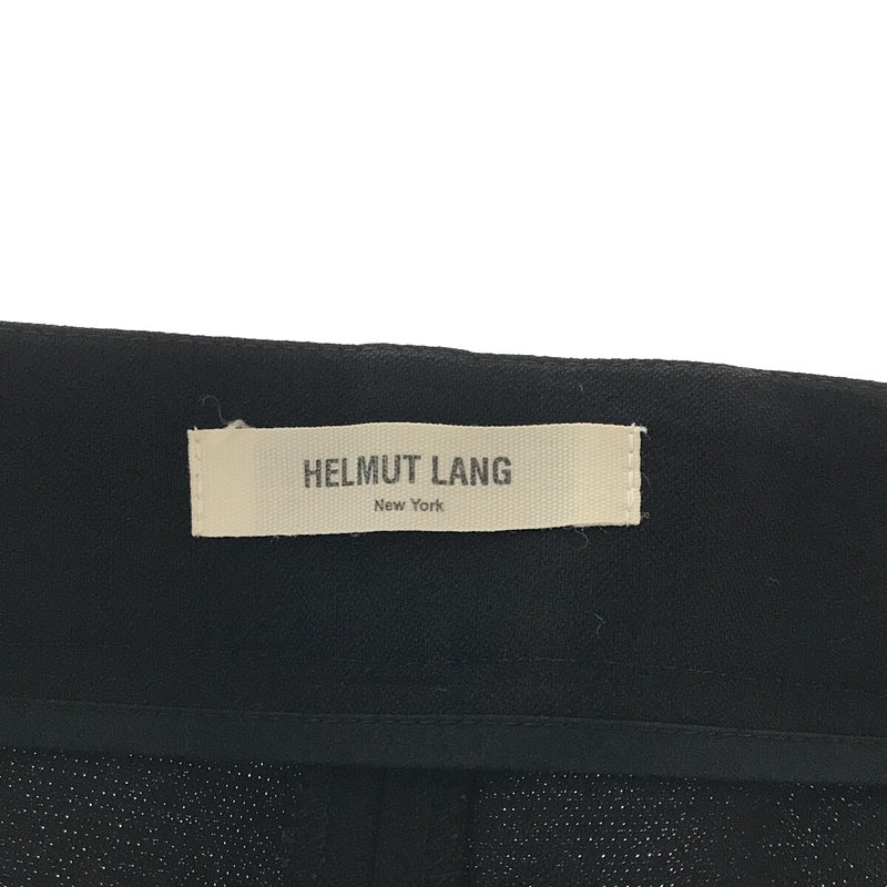 HELMUT LANG / ヘルムートラング ZIPPER PNT ウール ジッパー ポケット スラックス