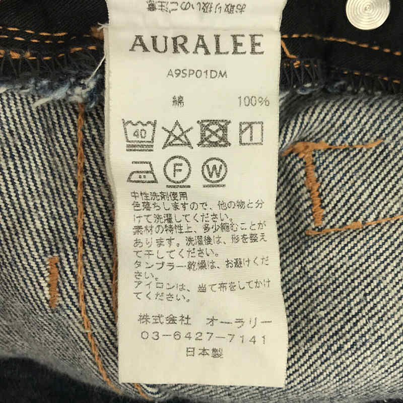 AURALEE / オーラリー HARD TWIST DENIM 5P PANTS ハード ツイスト デニム 5P パンツ