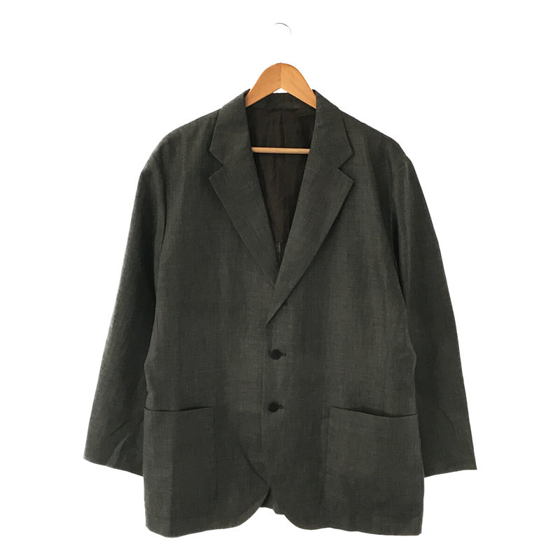 WOOL LINEN SILK 3B JACKET ウール リネン シルク 3B テーラード ジャケットcale / カール