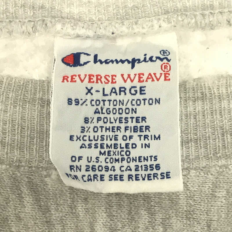 CHAMPION / チャンピオン Vintage reverse weave リバースウィーブ 刺繍タグ後期 2段 ロゴ スウェット