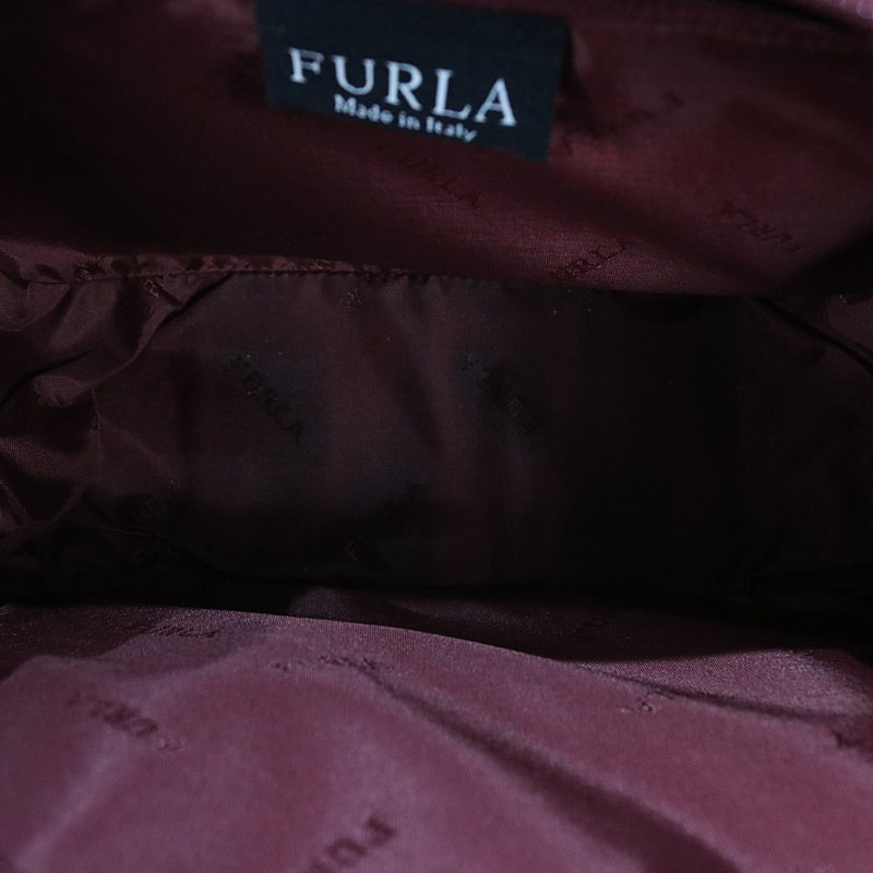 FURLA / フルラ エナメルショルダーバッグ