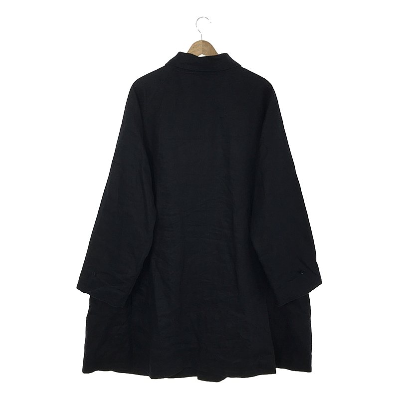 OUTIL / ウティ MANTEAU BERCK リネンヘリンボーン ニドム加工 ロングコート