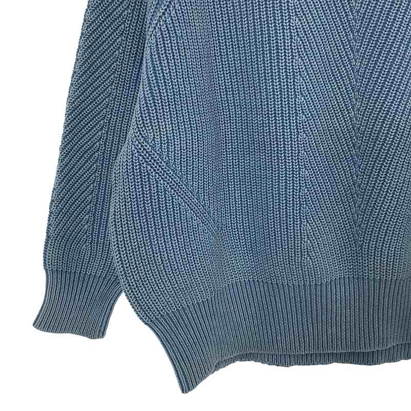 DEMYLEE / デミリー コットン ヴィンテージ加工クルーネックニット
