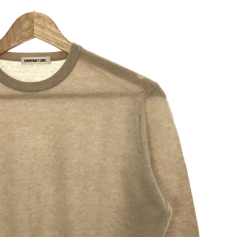 Deuxieme Classe / ドゥーズィエムクラス Cariaggi Sheer カシミヤ ニット