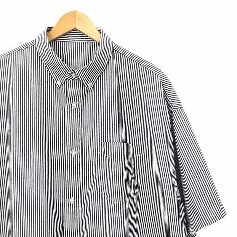 FreshService / フレッシュサービス DRY OXFORD CORPORATE S/S B.D. SHIRT / ストライプ オーバーシャツ