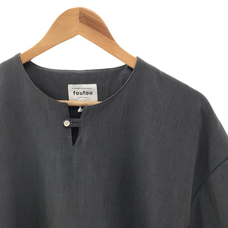 foufou / フーフー easy skipper collar blouse  / イージースキッパーカラーブラウス トップス