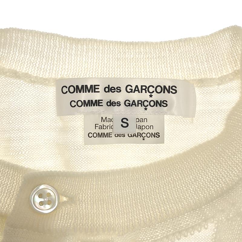 COMME des GARCONS COMME des GARCONS / コムコム チェック メッシュ切替 カーディガン