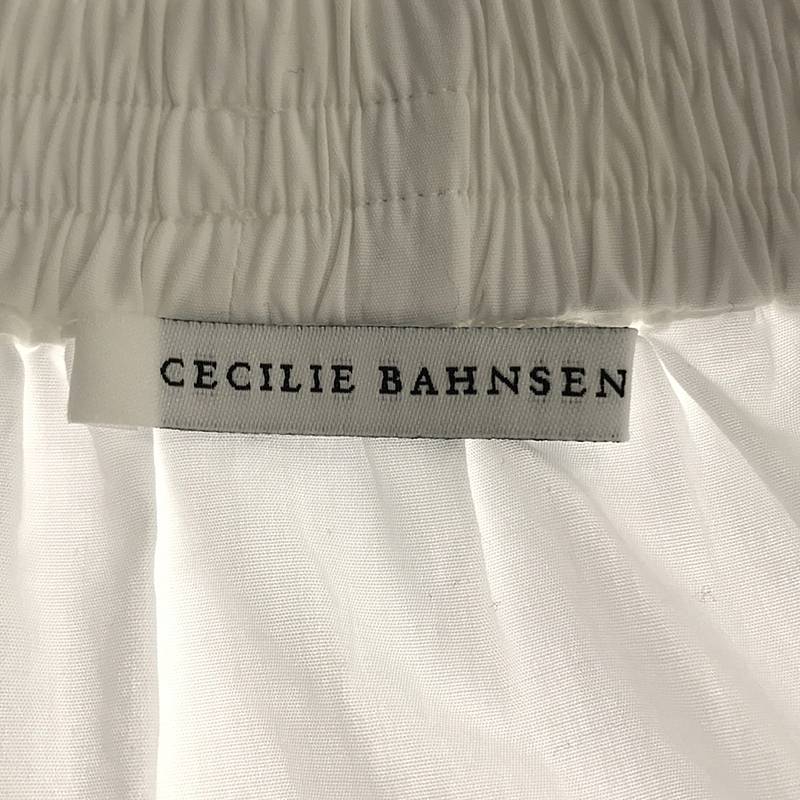 Cecilie Bahnsen / セシリーバンセン コットン フレア ロングスカート