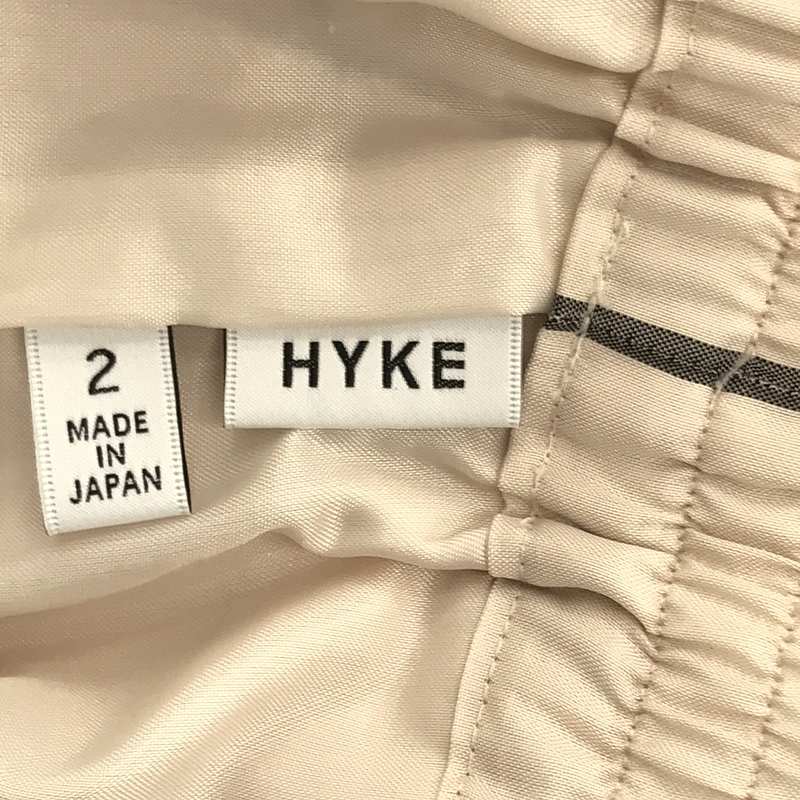 HYKE / ハイク PLAID EASY PANTS プレイドチェック イージーパンツ
