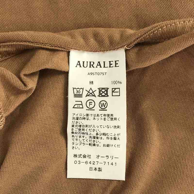 AURALEE / オーラリー SEAMLESS CREW NECK SLEEVELESS  / クルーネック カットソー