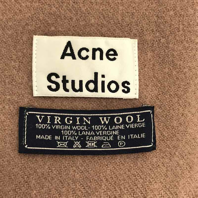 Acne Studios / アクネストゥディオズ 旧タグ ウール 大判 フリンジストール マフラー