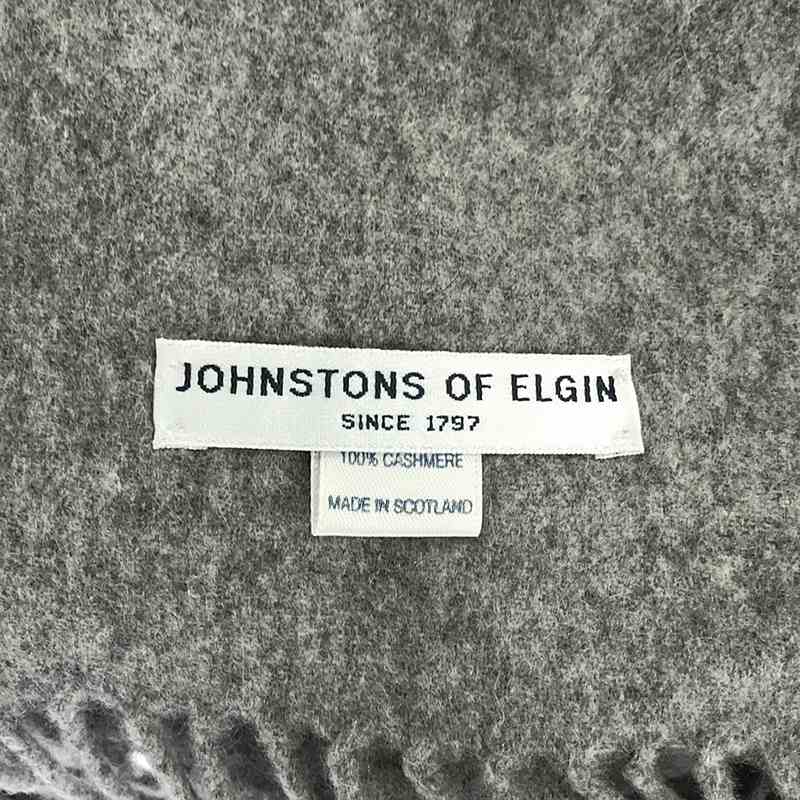 JOHNSTONS OF ELGIN / ジョンストンズオブエルガン カシミヤマフラー