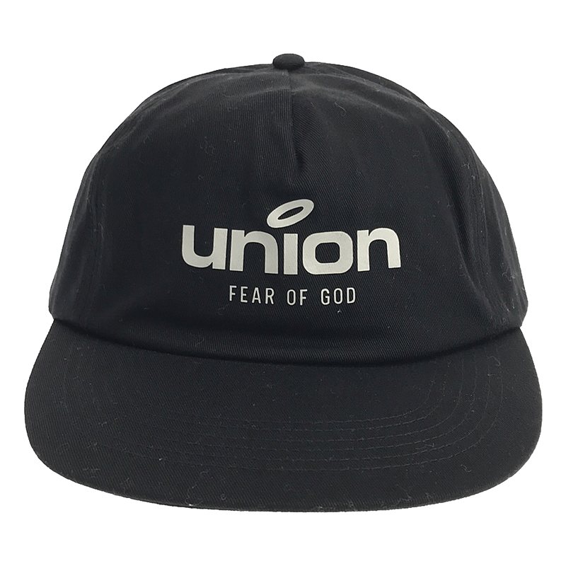 FOG ESSENTIALS / エフオージーエッセンシャルズ × UNION ユニオンコラボ ロゴプリント パネルキャップ