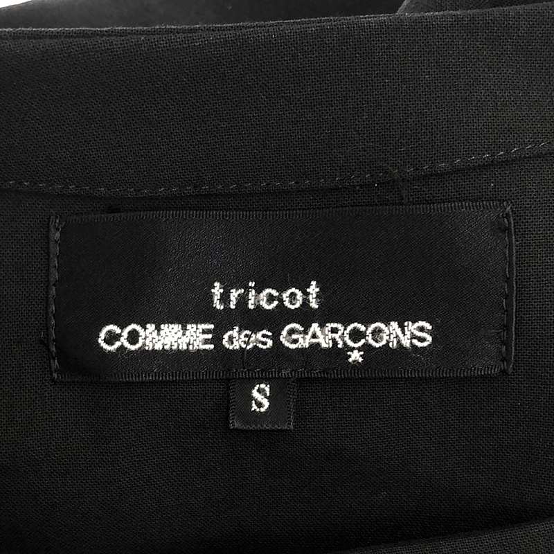 tricot COMME des GARCONS / トリココムデギャルソン スクエアネックノースリーブワンピース