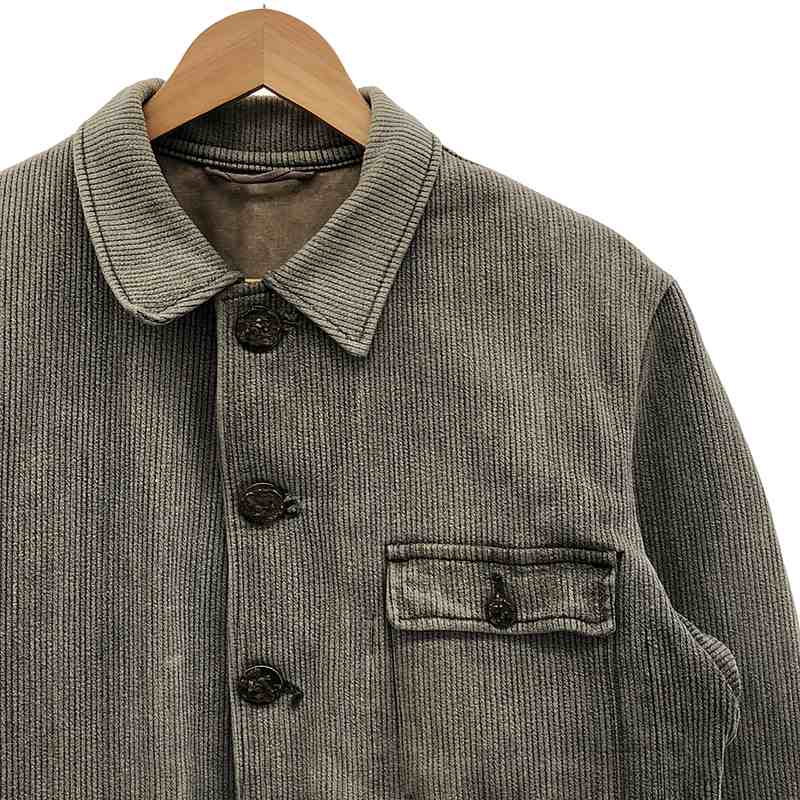 VINTAGE / ヴィンテージ古着 推定1940s〜 LE MONT ST MICHEL コットンピケ ハンティングジャケット