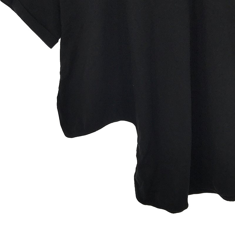 nagonstans / ナゴンスタンス boatneck pullover / アシンメトリー コットン クルーネック Tシャツ