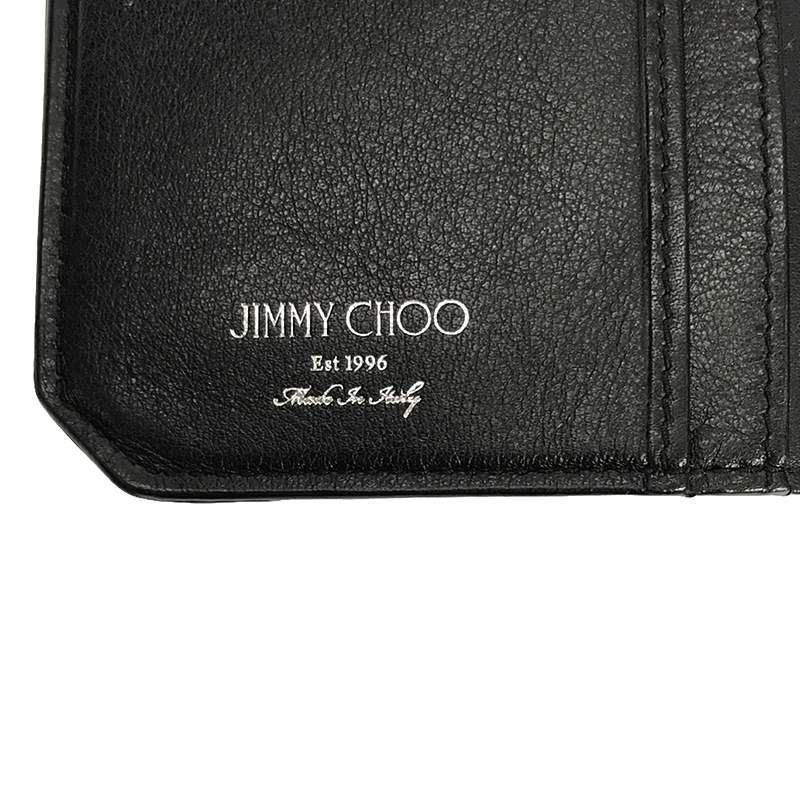 JIMMY CHOO / ジミーチュウ COOPER EMB スタッズ ロングウォレット