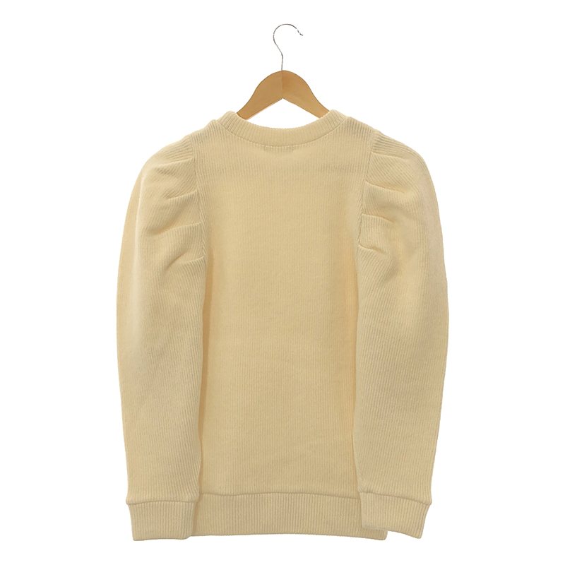 yori / ヨリ タックショルダーニットソ