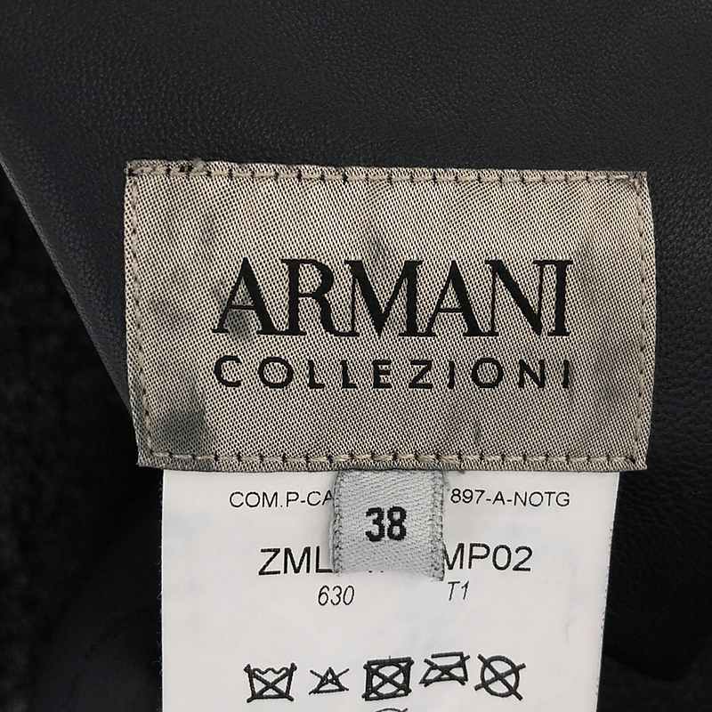 ARMANI COLLEZIONI / アルマーニコレツォーニ リバーシブル ムートン ロングコート