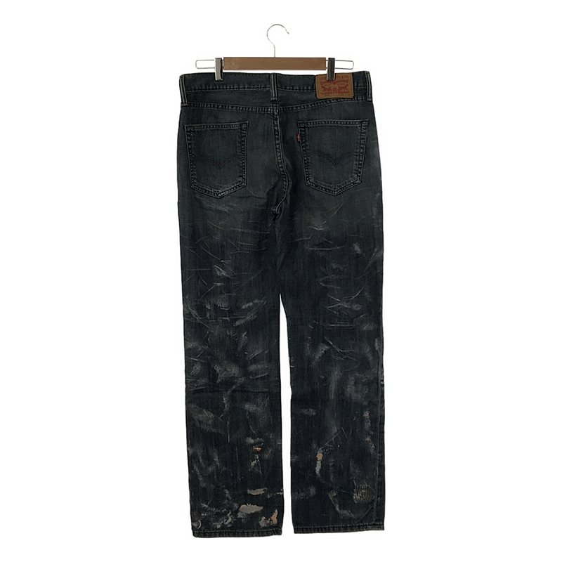 リーバイス リメイク 刺しゅう ペイント加工 デニムパンツ