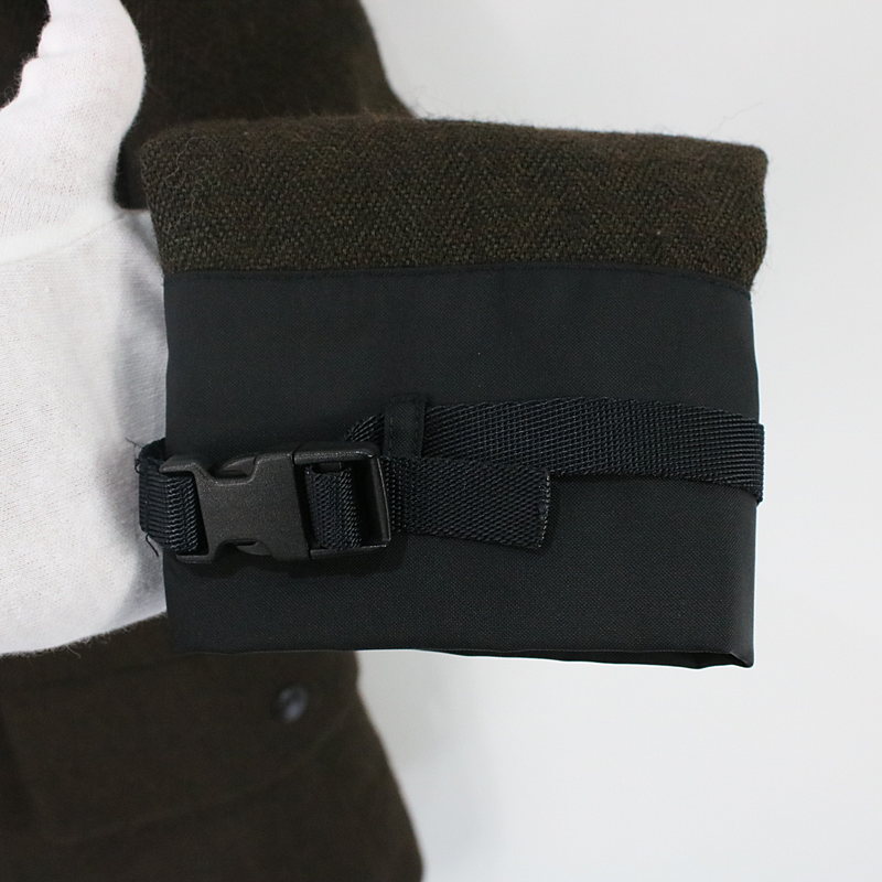 miu miu / ミュウミュウ belt jacket ベルト付き切替ツイードジャケット
