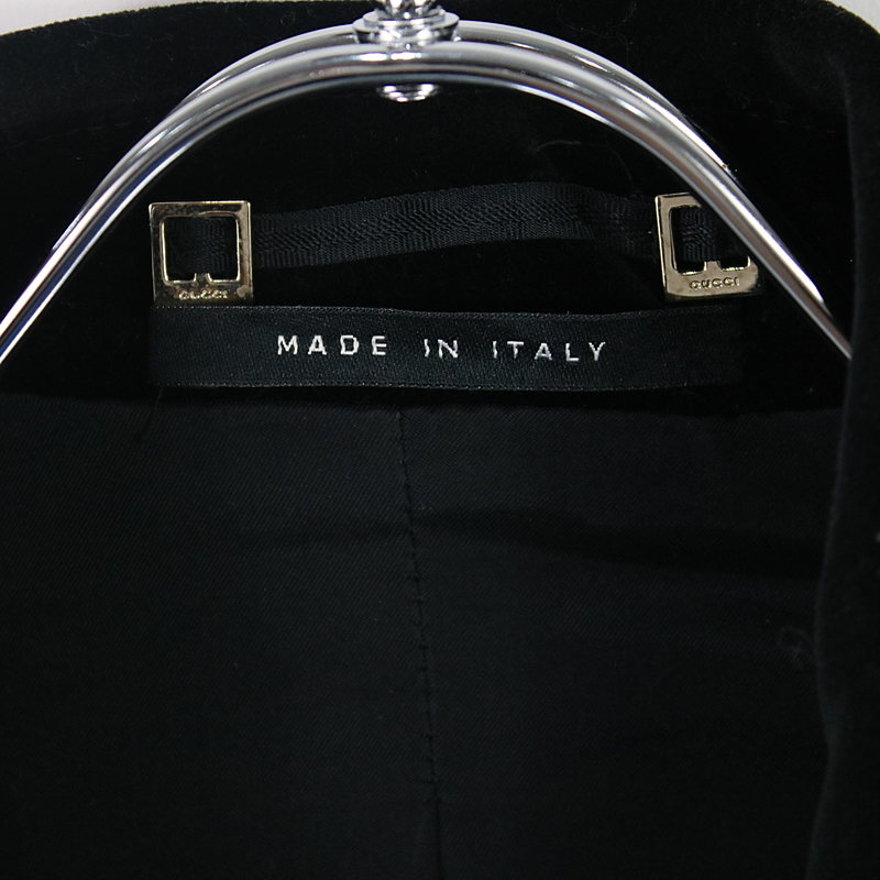 GUCCI / グッチ ベロア1Bピークドラペルジャケット