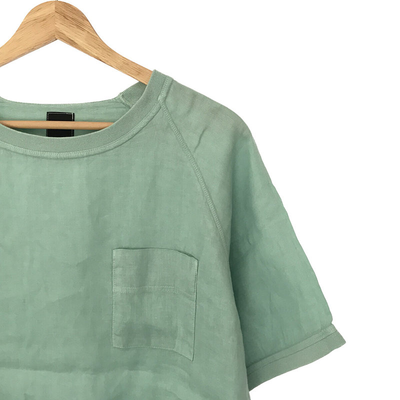 maillot / マイヨ Linen Pocket Shirt-Tee ポケットシャツ