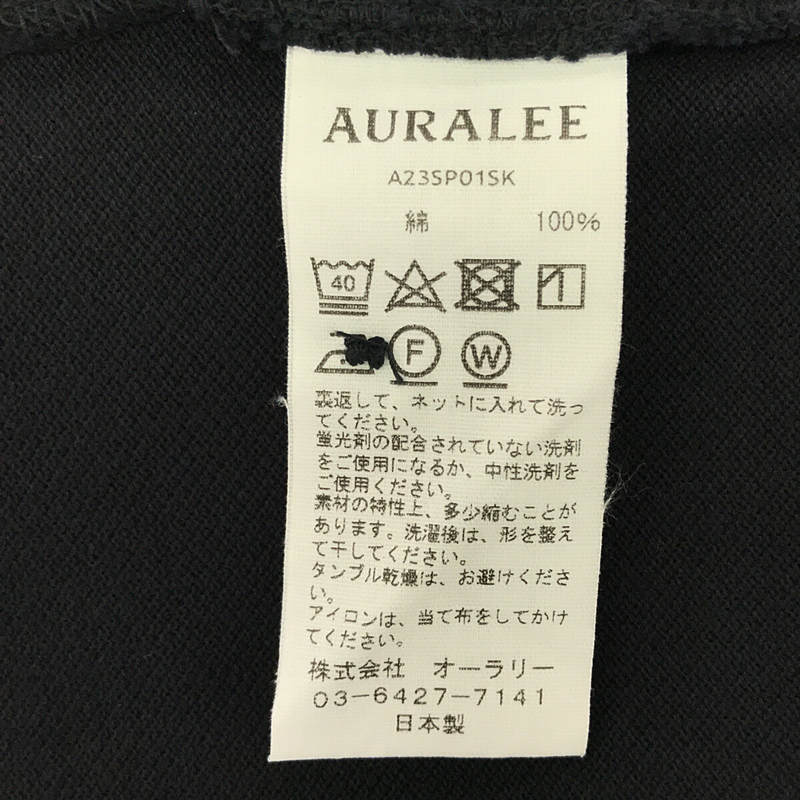 AURALEE / オーラリー Super Fine Cotton Pique Big Polo ポロシャツ