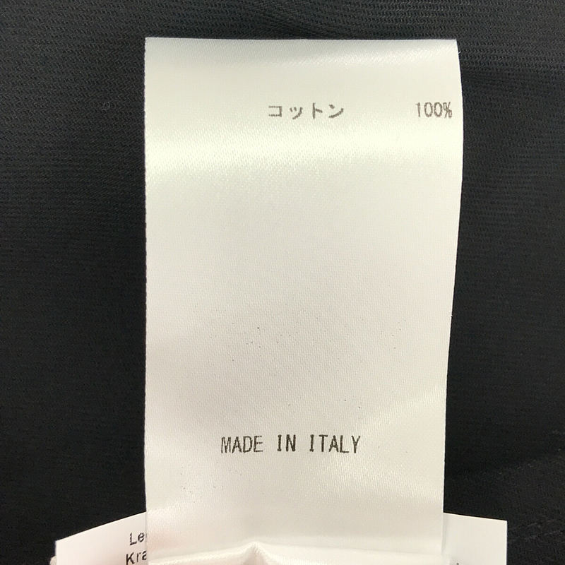 JIL SANDER / ジルサンダー コットン キーネック スリーブレストップス