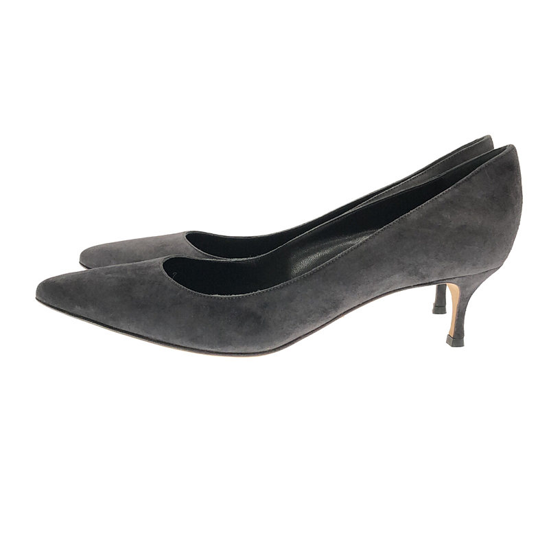 sergio rossi / セルジオロッシ Scarpe Donna スエード ポインテッドトゥ ヒールパンプス