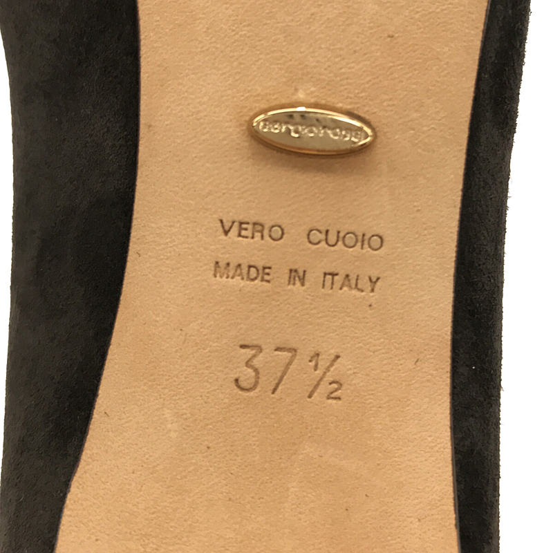 sergio rossi / セルジオロッシ Scarpe Donna スエード ポインテッドトゥ ヒールパンプス