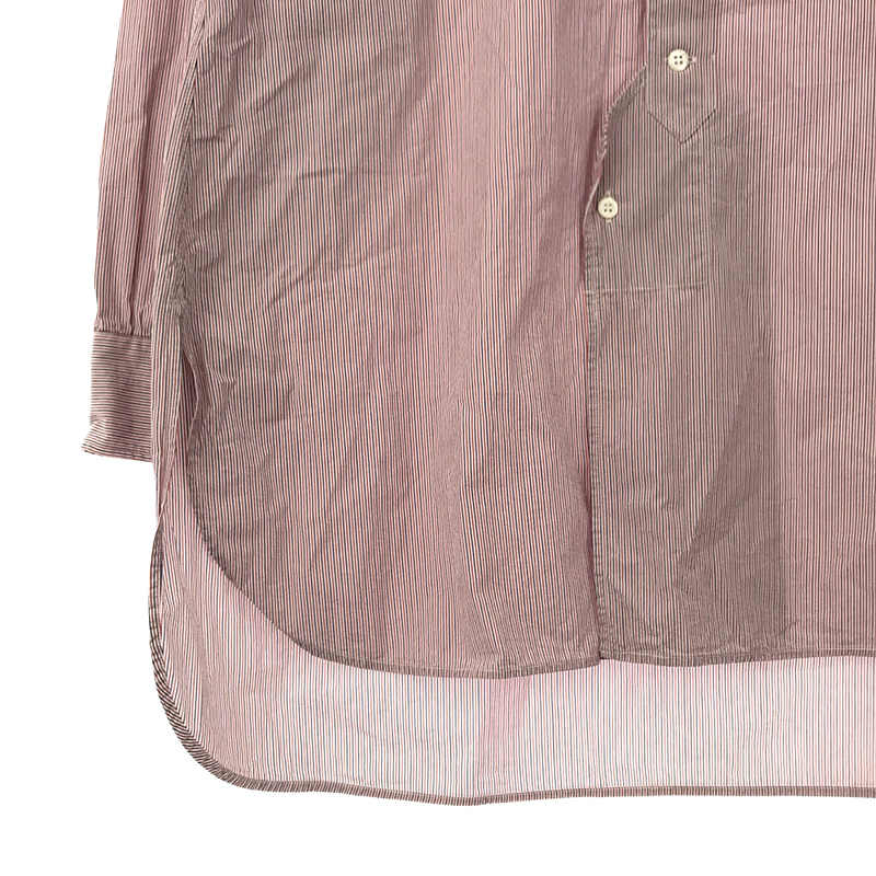 ANATOMICA / アナトミカ コットン ストライプ ビッグシルエット シャツ