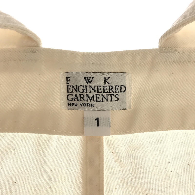 FWK BY ENGINEERED GARMENTS / エフダブリューケーバイ エンジニアドガーメンツ コットンワークサロペット オーバーオール