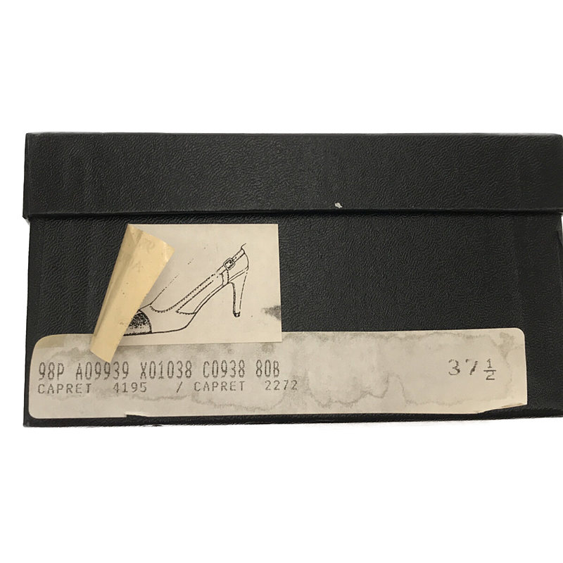 CHANEL / シャネル バックストラップ バイカラー パンプス