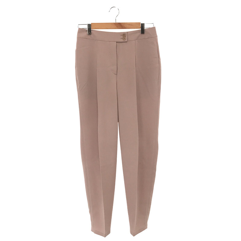 タック スラックスパンツ