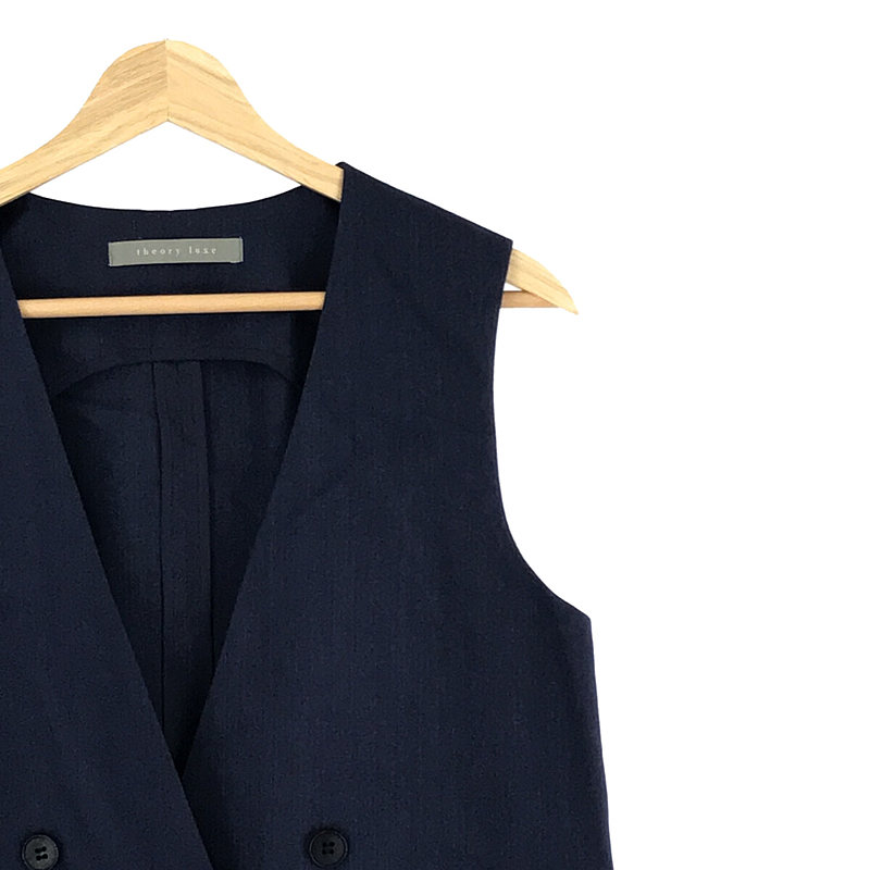 その他 リネン混 ジレ ベスト