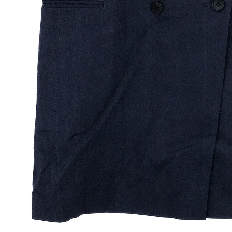 その他 リネン混 ジレ ベスト