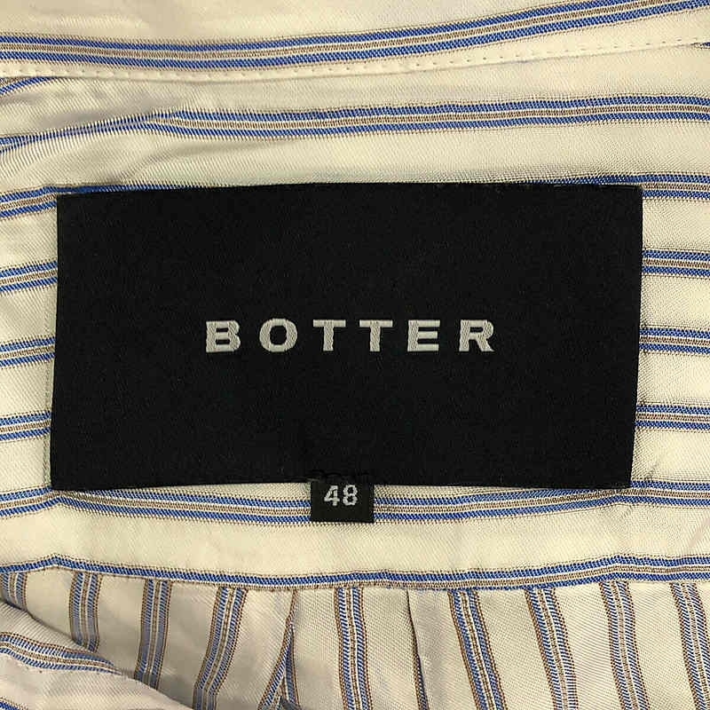 BOTTER / ボッター レーヨン ストライプシャツ