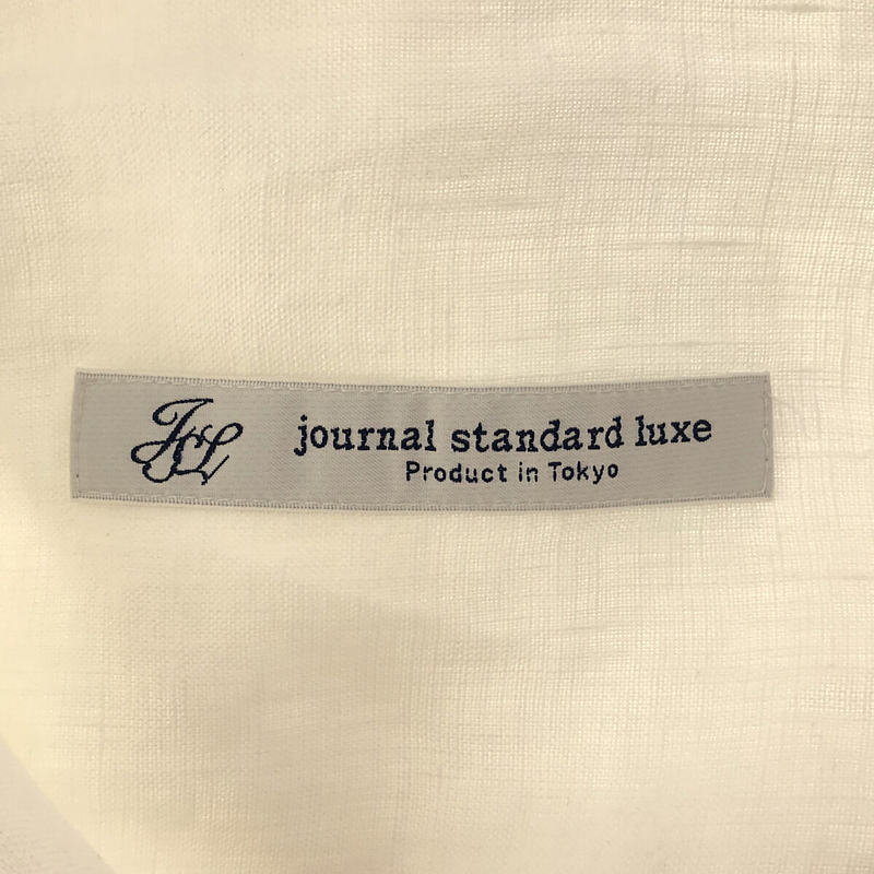 journal standard luxe / ジャーナルスタンダードラックス リネン ビッグシルエット シャツブラウス