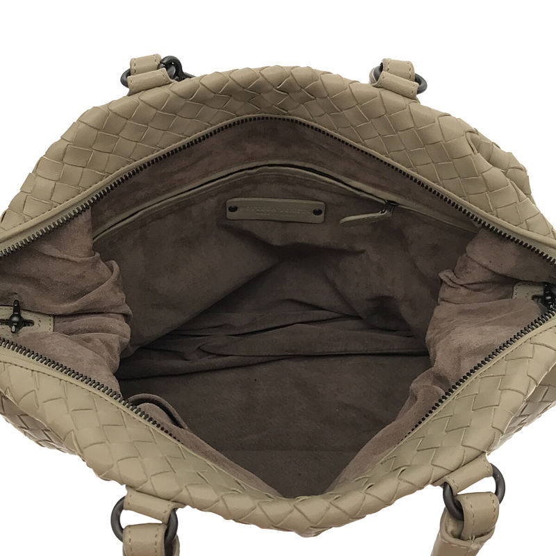 BOTTEGA VENETA / ボッテガヴェネタ 2way イントレチャート ショルダー付き レザー ハンドトートバッグ