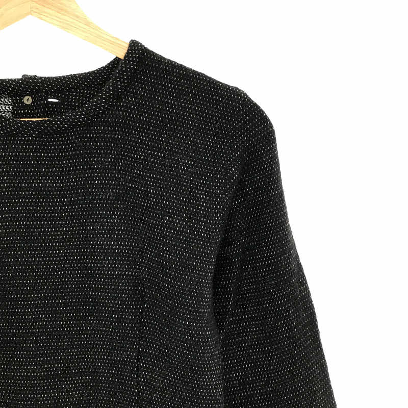 COMME des GARCONS / コムデギャルソン 80s ヴィンテージ ウール バックオープン 切替 プルオーバー ニット