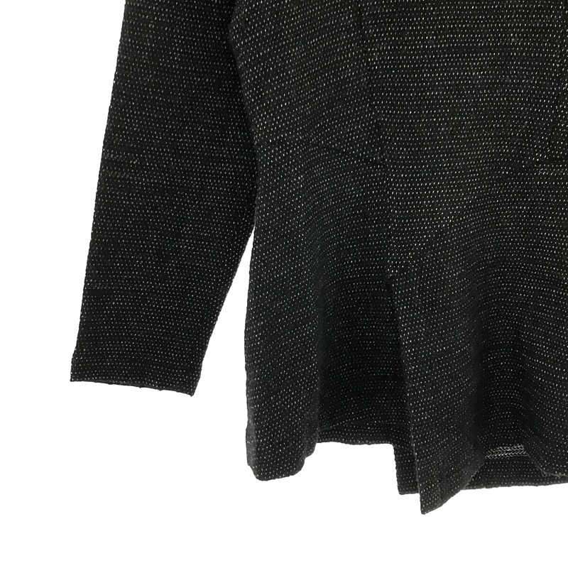 COMME des GARCONS / コムデギャルソン 80s ヴィンテージ ウール バックオープン 切替 プルオーバー ニット