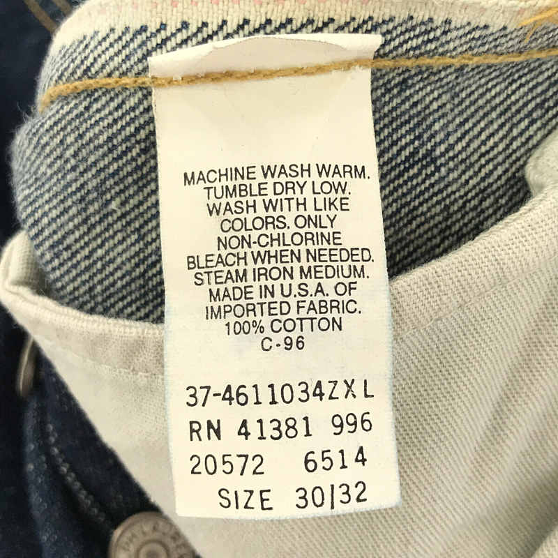 RRL / ダブルアールエル USA製 セルビッチ 5P ストレート デニムパンツ