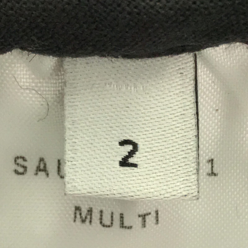 SEEALL / シーオール ショールカラー ウールニット オーバーガウンコート