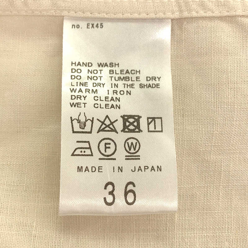 IENA / イエナ リネン クロップド シャツ ジャケット