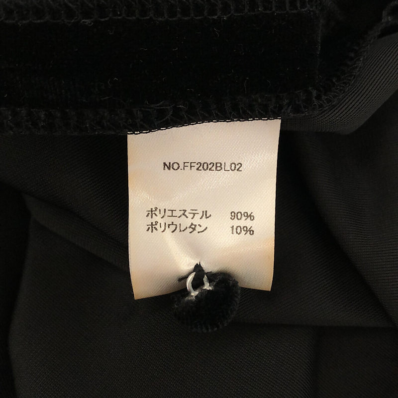 foufou / フーフー THE DRESS #25 velour button blouse ブラウス