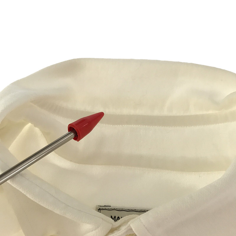 MAISON KITSUNE / メゾンキツネ ワンポイント刺繍 コットン ボタンダウン シャツ