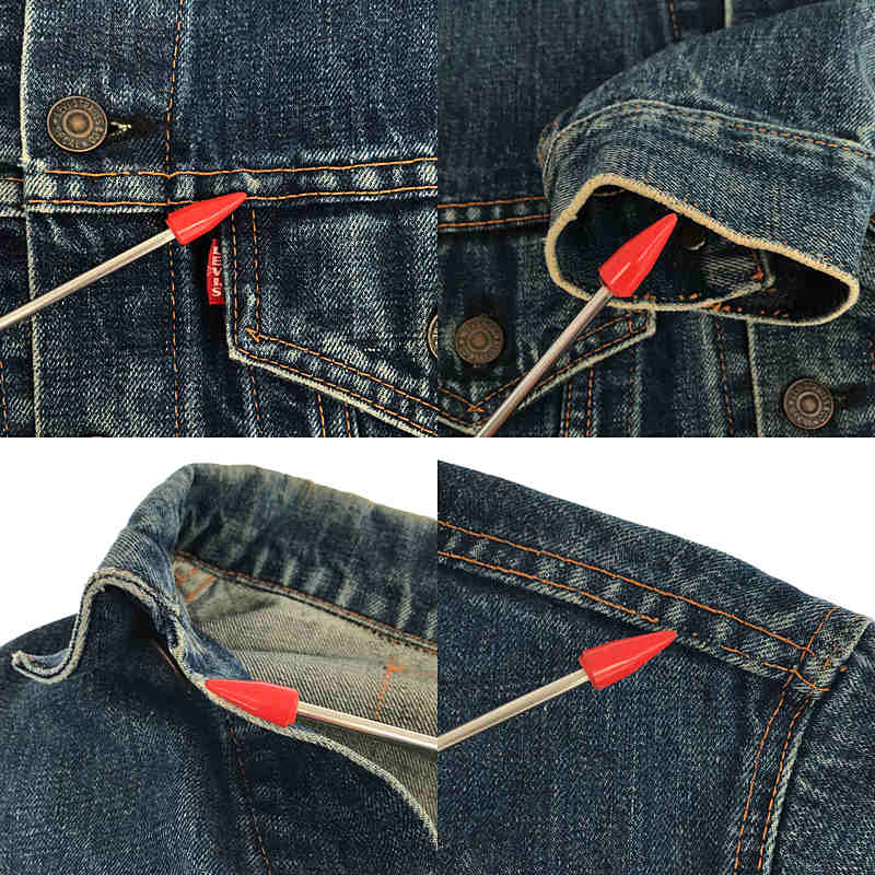 Levi's / リーバイス 60s 〜 VINTAGE ヴィンテージ 70505 BigE 刻印524 4th デニム ジャケット