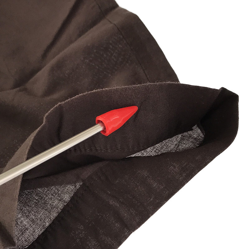 mizuiroind / ミズイロインド コットンピンタック ワイドシャツ